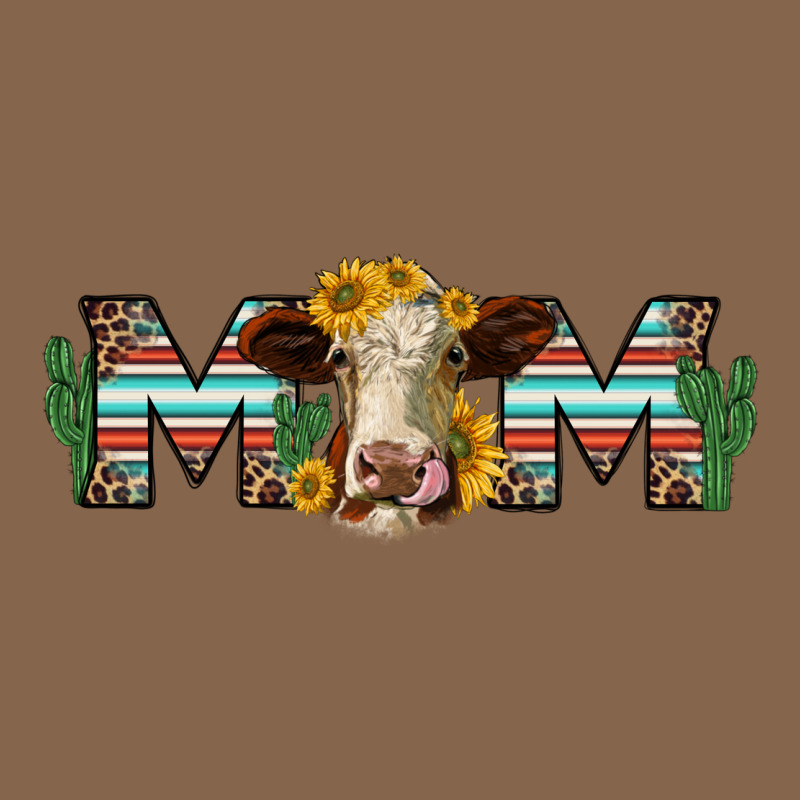 Sunflower Hereford Cattle And Cactus  Mom Premium Tee by Jasminsmagicworld | Teevron