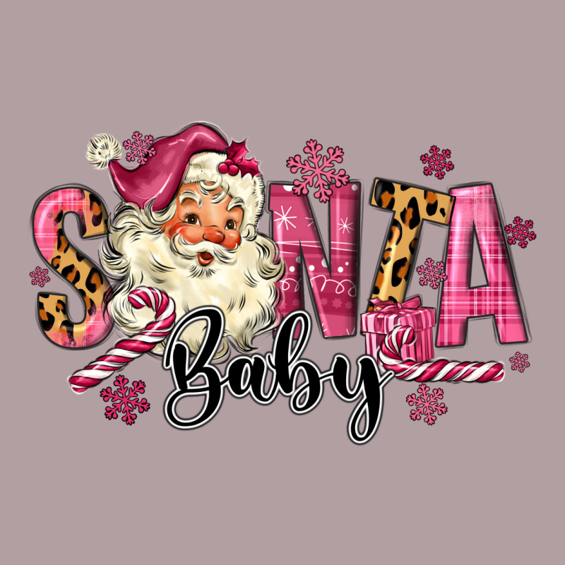 Santa Baby Pink Christmas Vintage Hoodie by MaliasSmallBusiness | Teevron