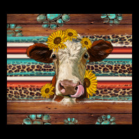 Western Sunflowers Gemstone Heifer Premium Tee | Teevron