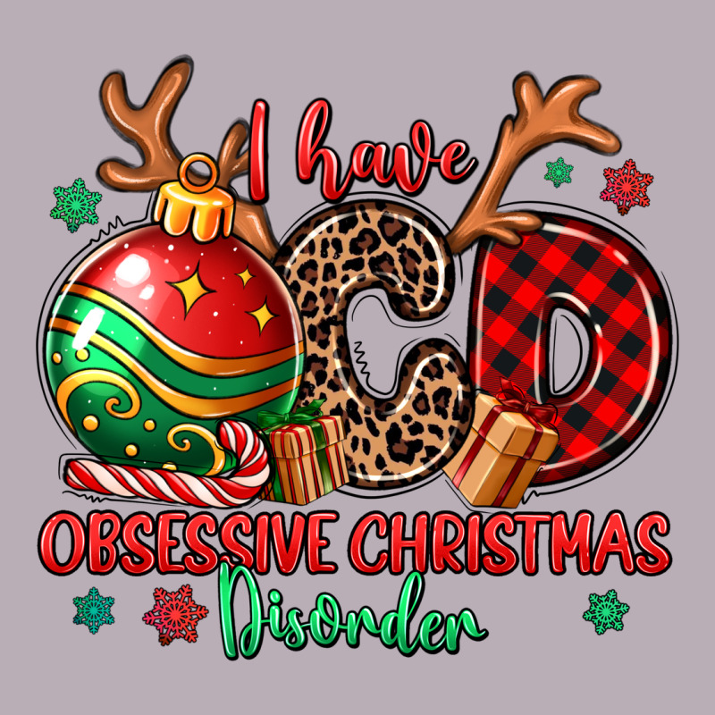 I Have Ocd Obsessive Christmas Disorder Vintage Tee by MaliasSmallBusiness | Teevron