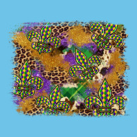 Mardi Gras Plaid Purple Glitter Background Premium Sweatshirt | Teevron