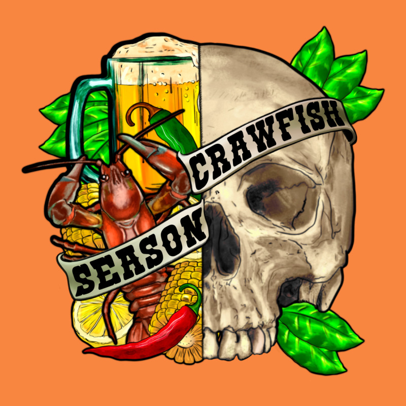 Skull Crawfish Season Premium Sweatshirt by FaDigitalArtStudio | Teevron