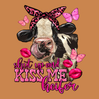 Valentine's Day Shut Up And Kiss Me Holstein Cow Heavyweight Hoodie | Teevron