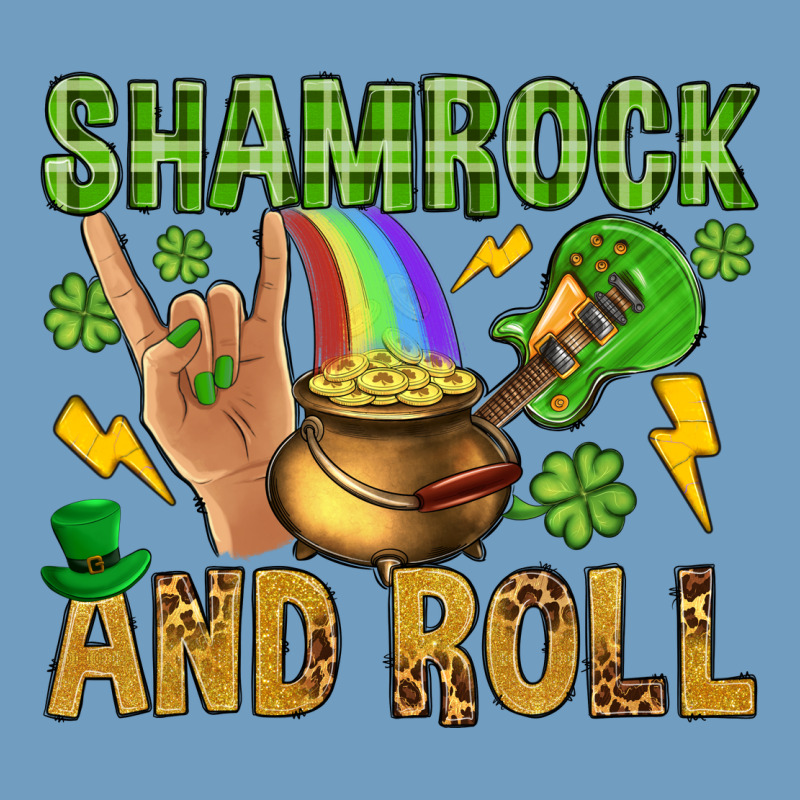 Shamrock And Roll Urban Heavy Tee by BundleAndBundleShop | Teevron