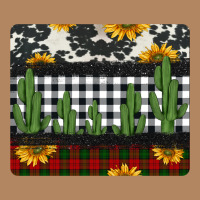 Cowhide Cacti Sunflowers Christmas Mousepad Long Sleeve Tee | Teevron