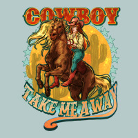 Cowboy Take Me Away Heavy Core Tee | Teevron