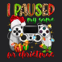 I Paused My Game For Christmas Vintage Tee | Teevron