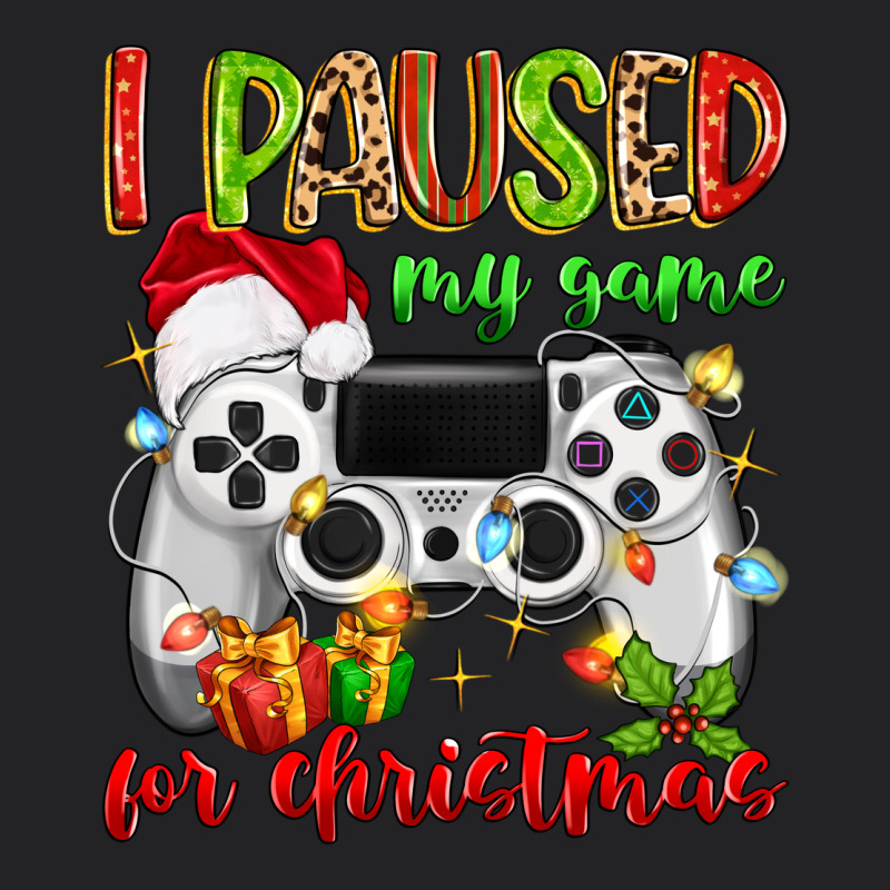 I Paused My Game For Christmas Vintage Tee by MaliasSmallBusiness | Teevron