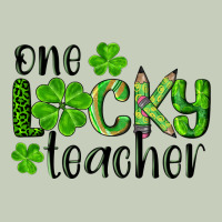 St. Patrick's Day One Lucky Teacher Ladies Tee | Teevron