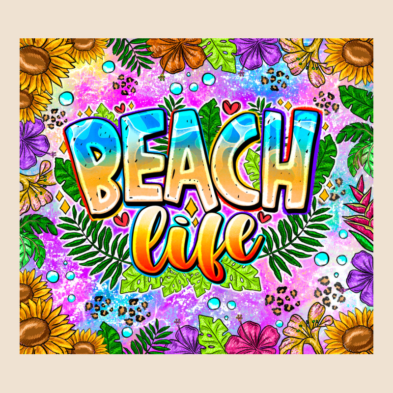 Beach Life Urban Hoodie by CowhideDigitalArt | Teevron