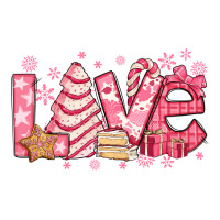 love pink christmas tree cake | Teevron