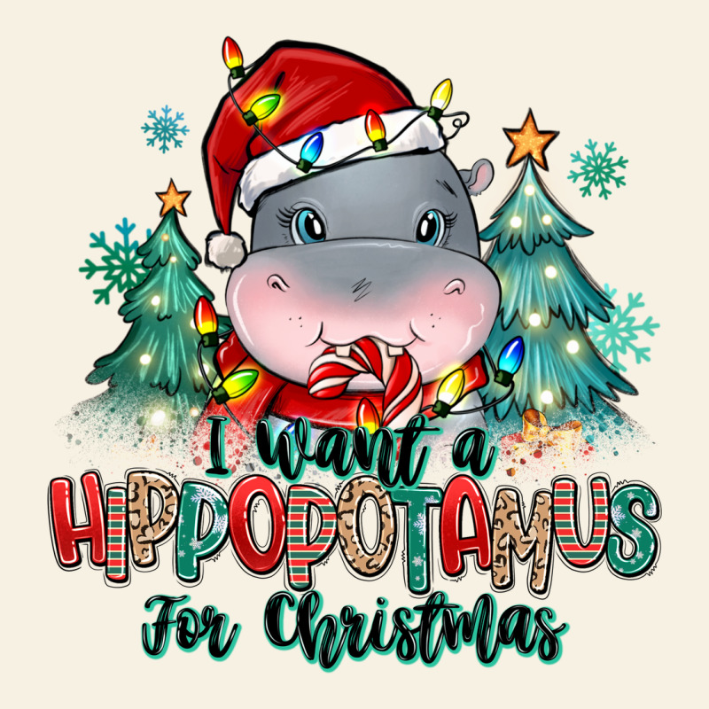 I Want A Hippopotamus For Christmas Vintage Tee by MaliasSmallBusiness | Teevron