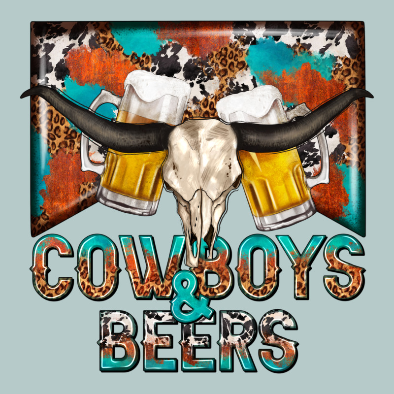 Cowboys And Beers Heavy Core Tee by NancyCooperArtShop | Teevron