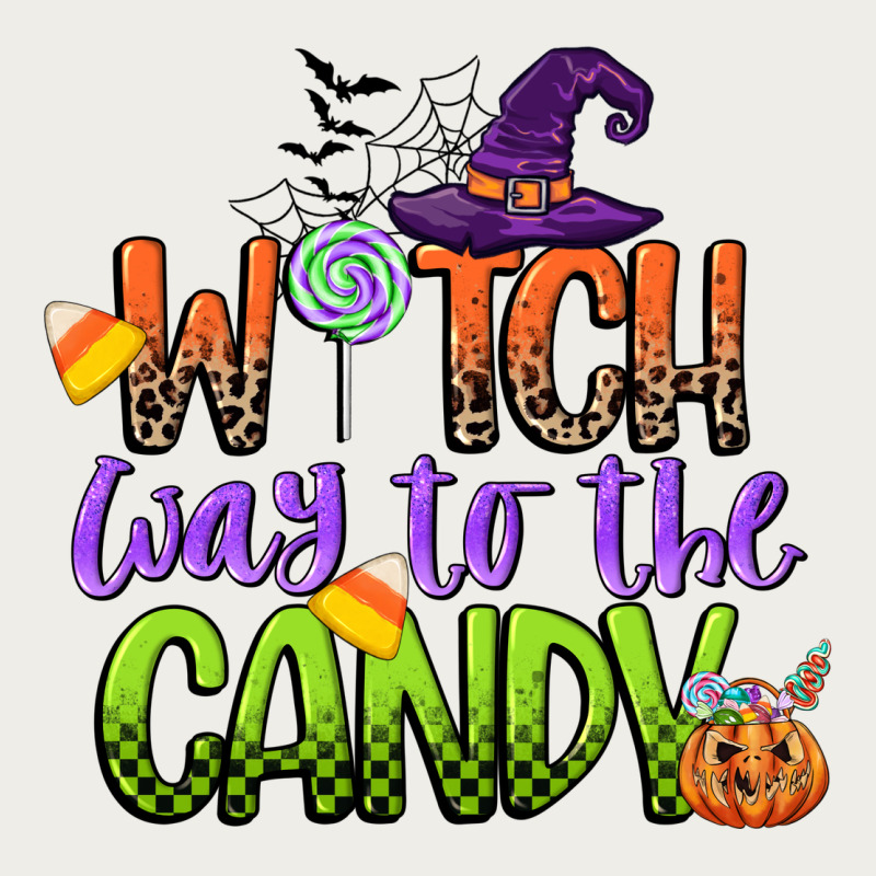 Witch Way To The Candy Zipper Hoodie by CowGirlArtShop | Teevron