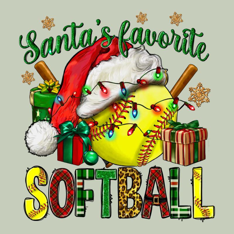 Santa's Favorite Softball Bbs Classic Tee by BundleAndBundleShop | Teevron