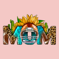 Football Mom Sunflower Leopard Urban Heavy Tee | Teevron