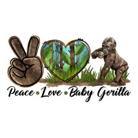 Peace Love Baby Gorilla | Teevron