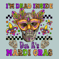 I'm Dead Inside But It's Mardi Gras Heavy Core Tee | Teevron