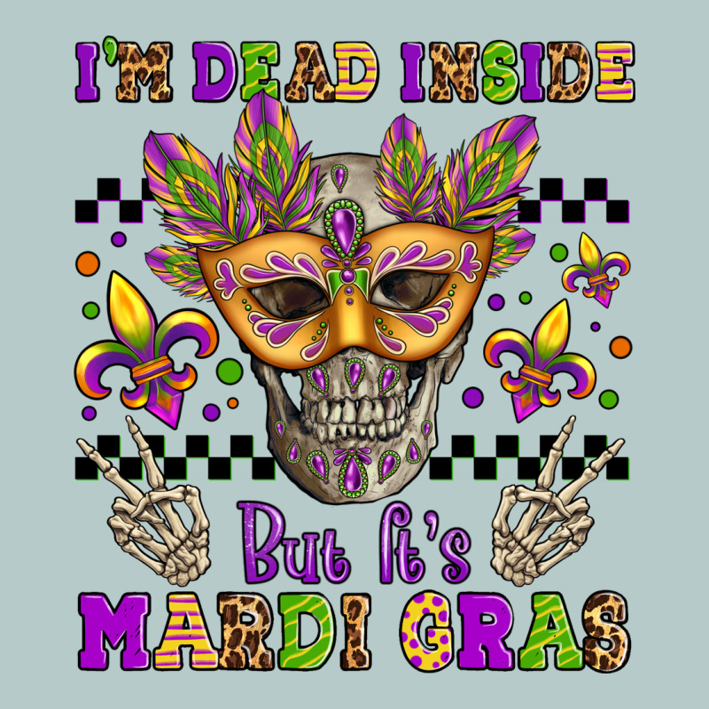 I'm Dead Inside But It's Mardi Gras Heavy Core Tee by Jasminsmagicworld | Teevron