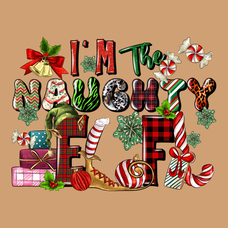 Im The Naughty Elf Vintage Tee by MaliasSmallBusiness | Teevron
