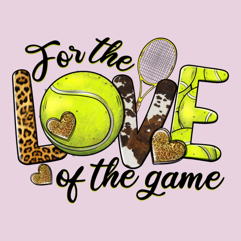 For The Love Of The Game Tennis Ladies Tee by BarkalooDesign | Teevron