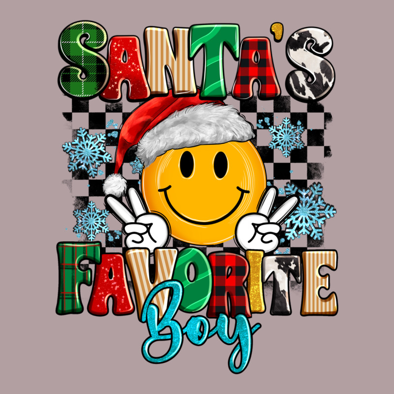 Santas Favorite Boy Vintage Hoodie by MaliasSmallBusiness | Teevron