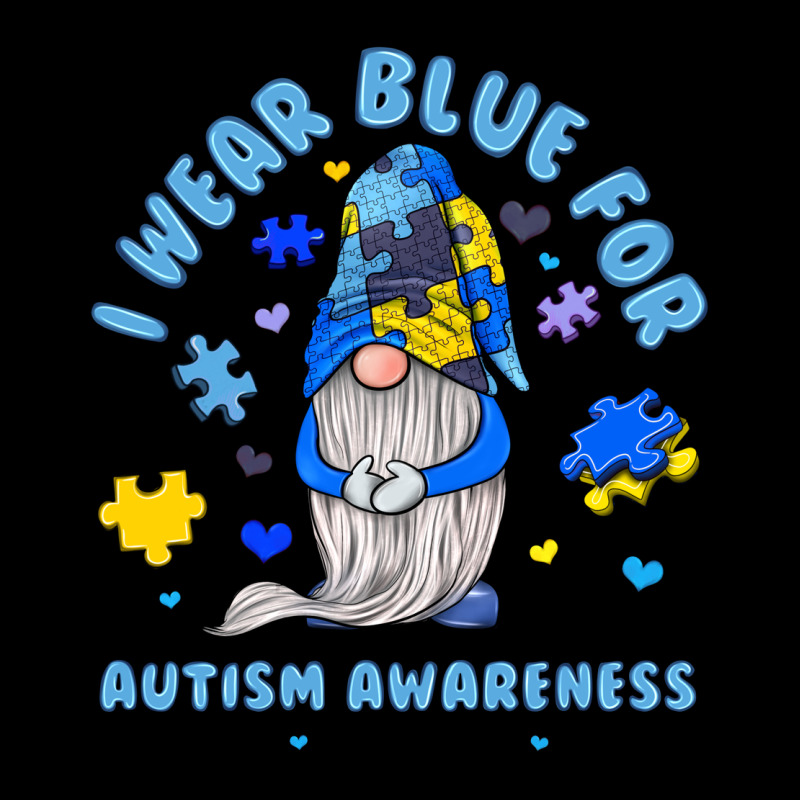 I Wear Blue For Autism Awareness Urban Heavy Tee by JahusDesignShop | Teevron