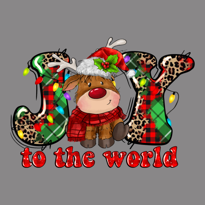 Joy To The World Christmas Deer Vintage Tee by MaliasSmallBusiness | Teevron