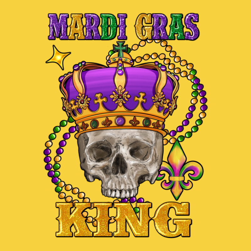 Skull Mardi Gras King Premium Sweatshirt by FaDigitalArtStudio | Teevron