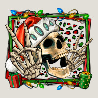 Christmas Happy Skeleton Heavy Core Tee | Teevron