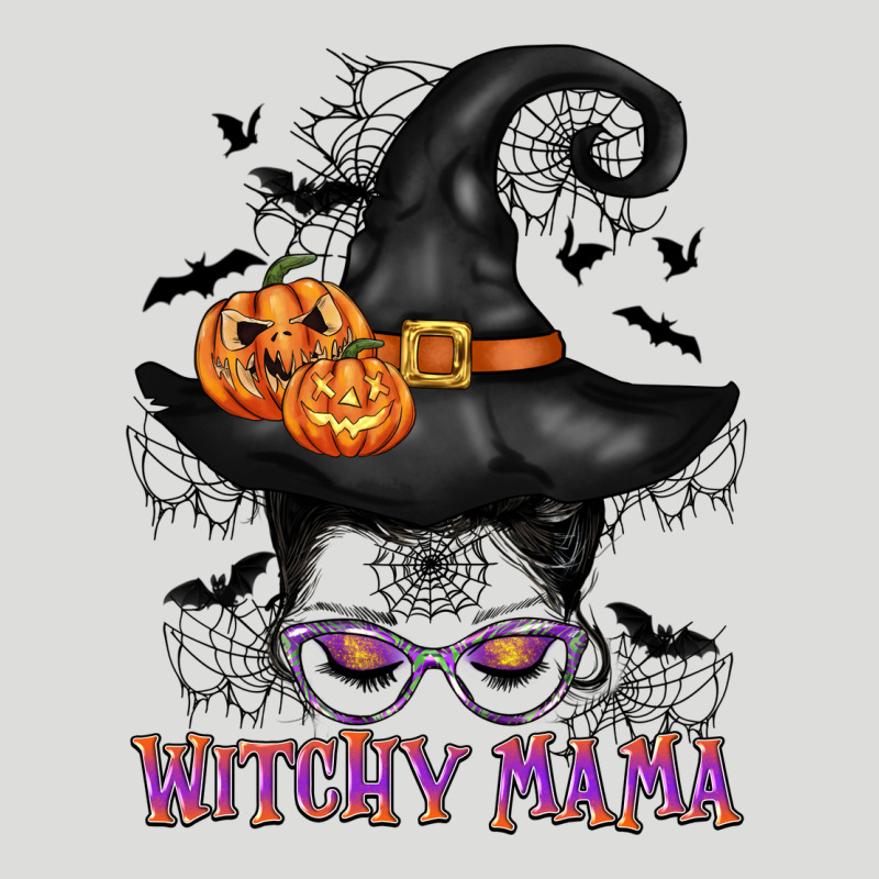 Witchy Mama Messy Bun Zipper Hoodie by CowGirlArtShop | Teevron