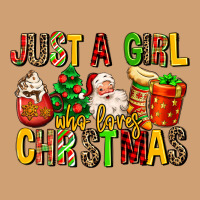 Just A Girl Who Loves Christmas Vintage Tee | Teevron