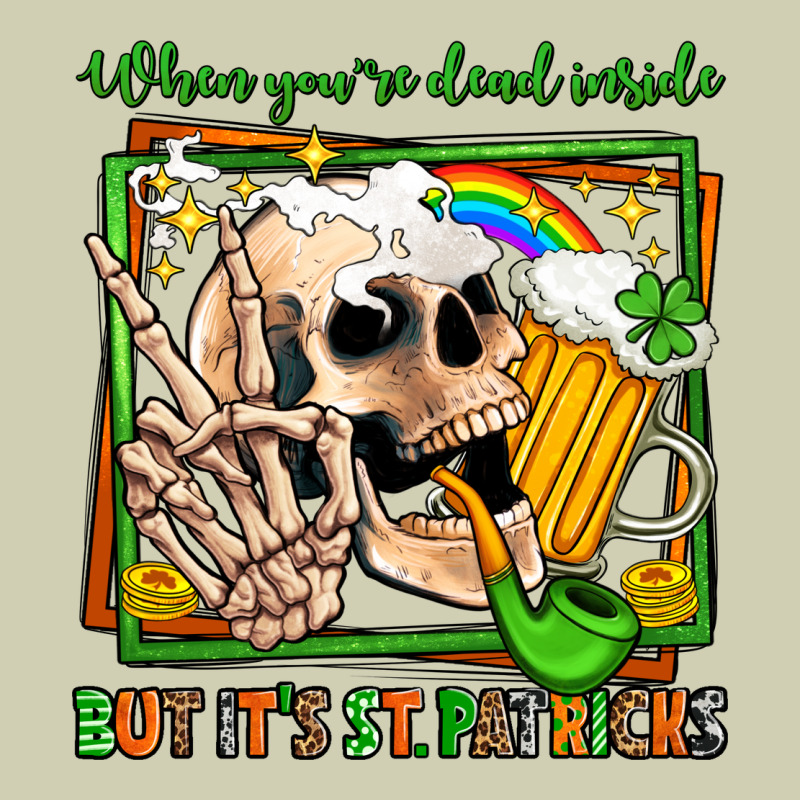 When You're Dead Inside But It's St Patricks Heavy Core Tee by Jasminsmagicworld | Teevron