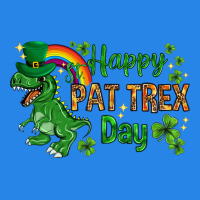 St. Patrick's Happy Pat T-rex Day With Rainbow Premium Hoodie | Teevron