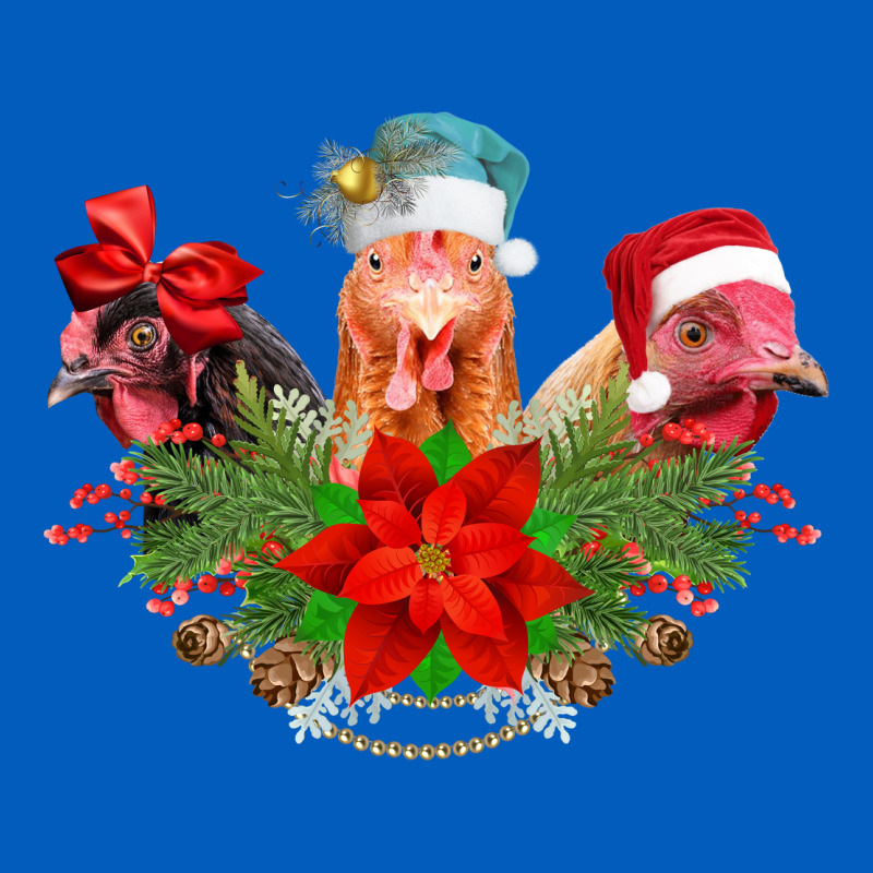 Chickens Christmas Urban Hoodie by CowhideDigitalArt | Teevron
