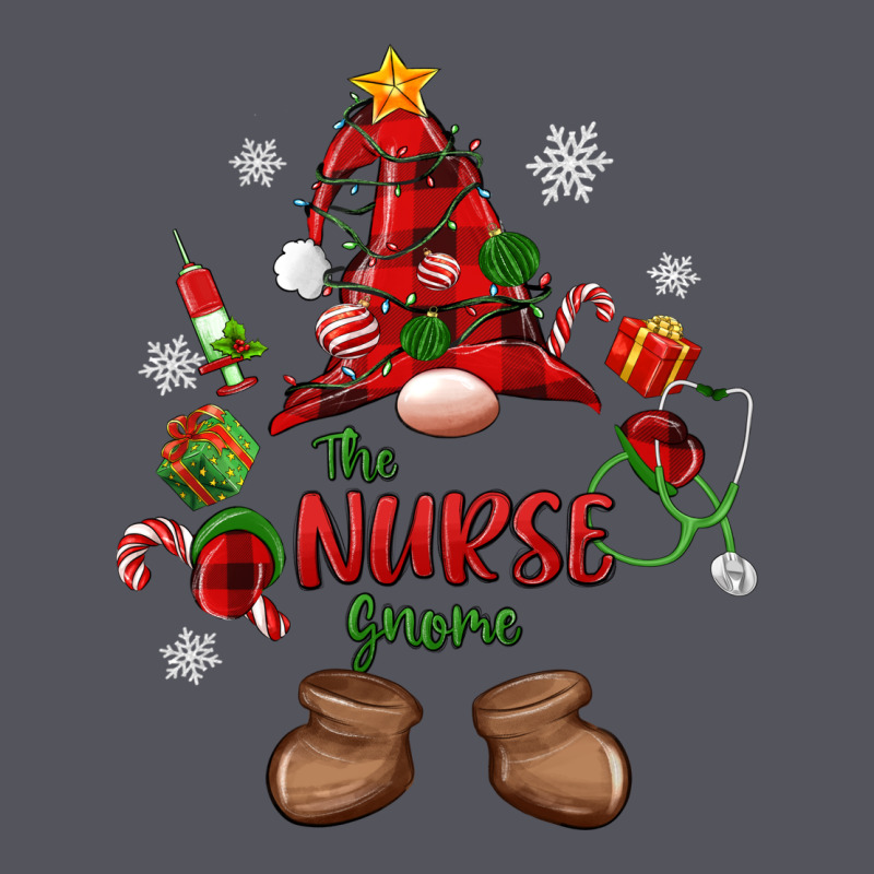 The Nurse Gnome Christmas Vintage Hoodie by MaliasSmallBusiness | Teevron