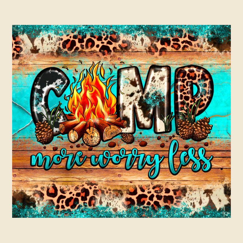 Camp More Worry Less Premium Tee by JahusDesignShop | Teevron