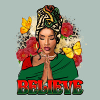 Believe Black Woman Heavyweight Hoodie | Teevron