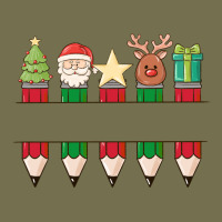 Add Your Personalization Christmas Pencils Vintage Hoodie | Teevron