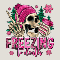 Freezing To Death Winter Skull Heavy Core Tee | Teevron