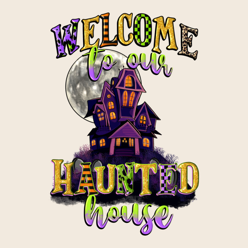 Welcome To Our Haunted House Zipper Hoodie by CowGirlArtShop | Teevron