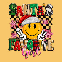 Santas Favorite Girl Vintage Hoodie | Teevron
