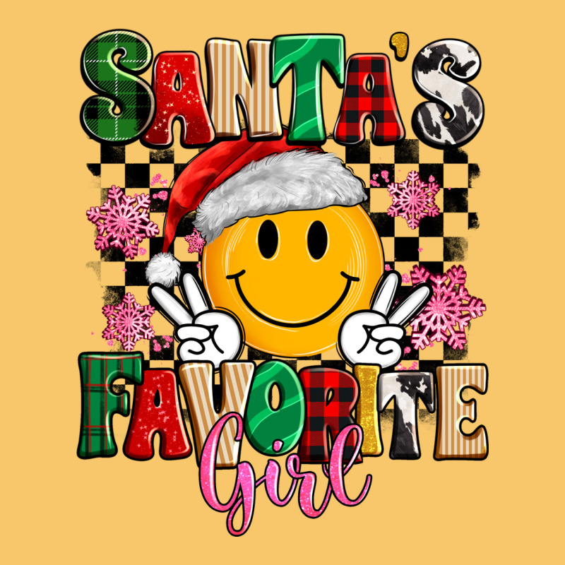 Santas Favorite Girl Vintage Hoodie by MaliasSmallBusiness | Teevron