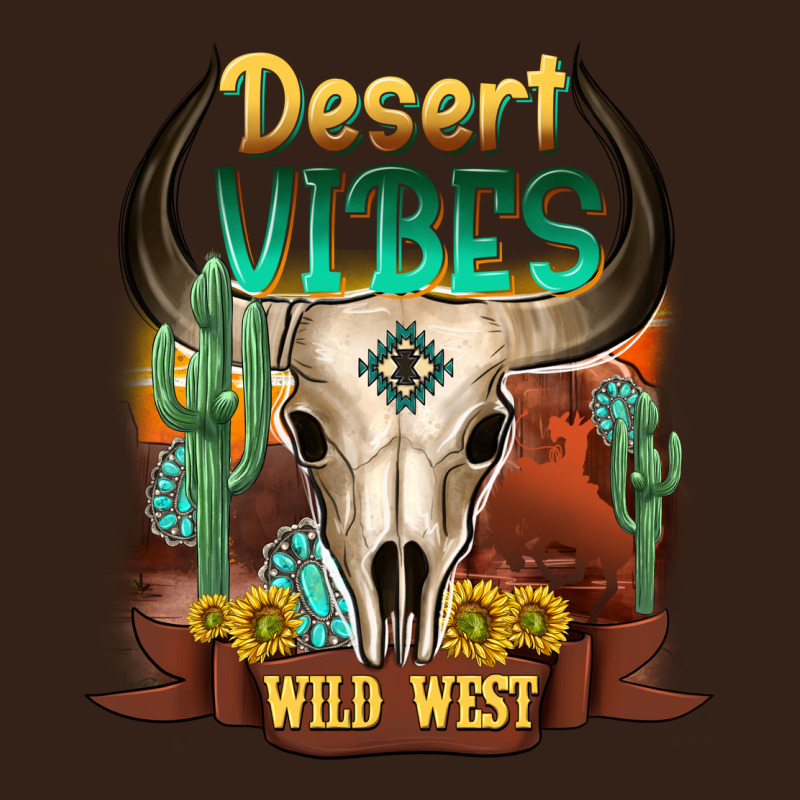 Desert Vibes Wild West Heavy Core Tee by NancyCooperArtShop | Teevron