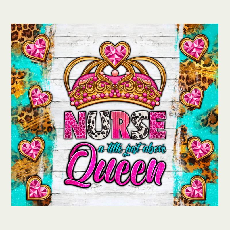Nurse A Title Just Above Queen Tumbler Urban Heavy Tee by BundleAndBundleShop | Teevron