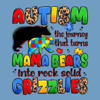 Autism The Journey That Turns Mama Bears Urban Heavy Tee | Teevron