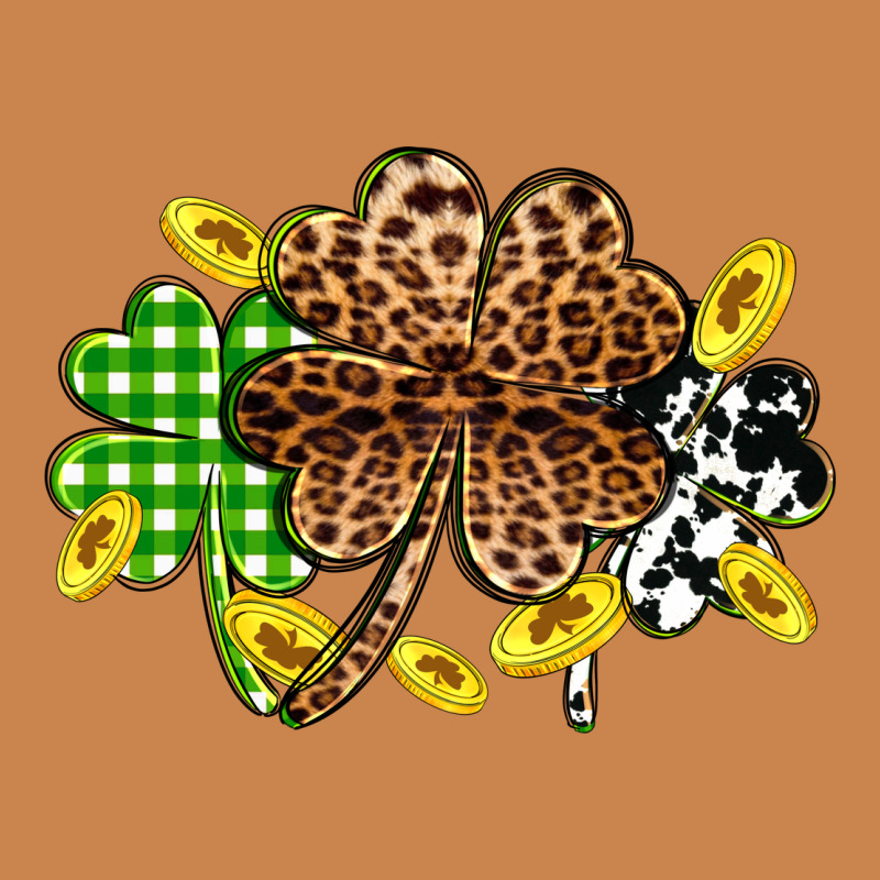 St. Patrick's Day Shamrocks Heavyweight Hoodie by OliviaCreatesArt | Teevron