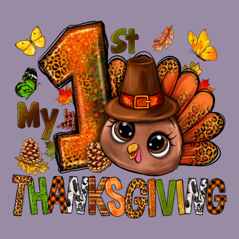 My First Thanksgiving With Turkey Bbs Classic Tee by BundleAndBundleShop | Teevron