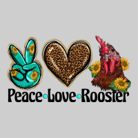 Peace Love Rooster Premium Tee | Teevron