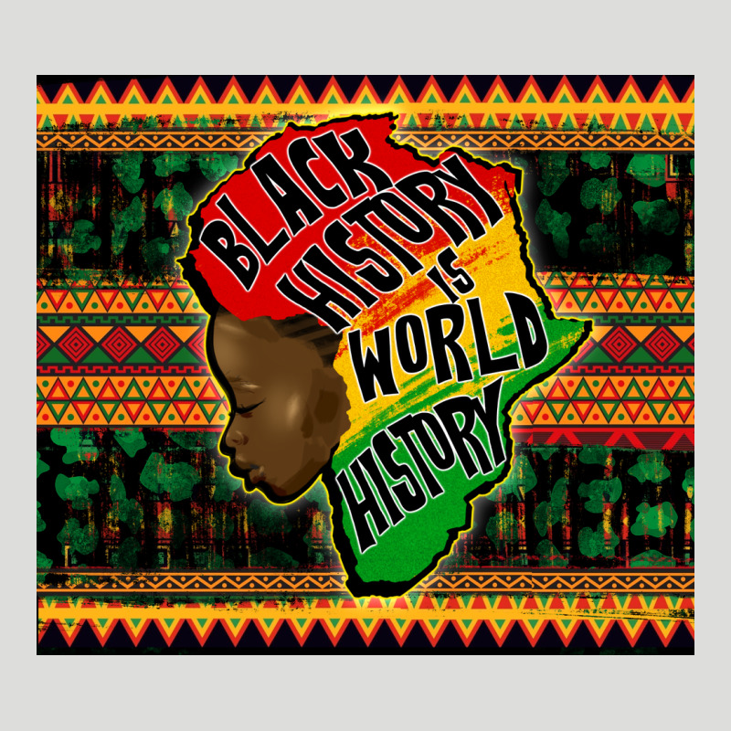 Black History Is World History Zipper Hoodie by CowGirlArtShop | Teevron